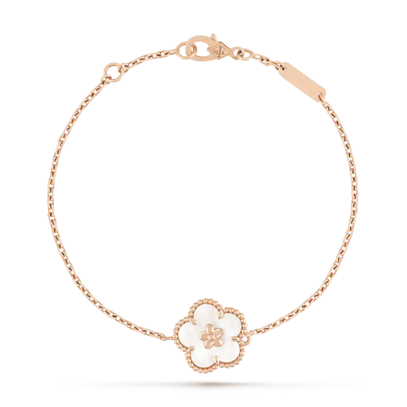 ¡®Lume Jewels¡¯LUCKY WHITE MOP PLUM BLOSSOM  BRACELET
