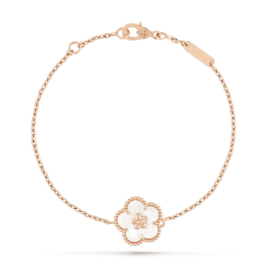 ¡®Lume Jewels¡¯LUCKY WHITE MOP PLUM BLOSSOM  BRACELET