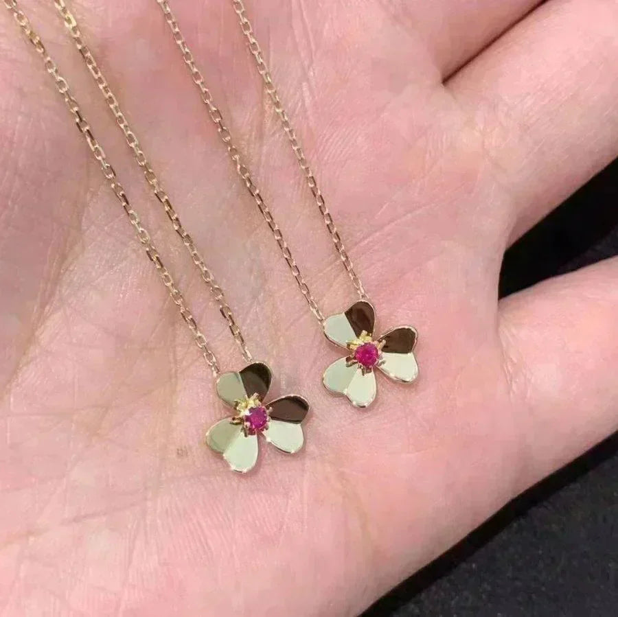 ¡®Lume Jewels¡¯FRIVOLE GOLD FLOWER NECKLACE