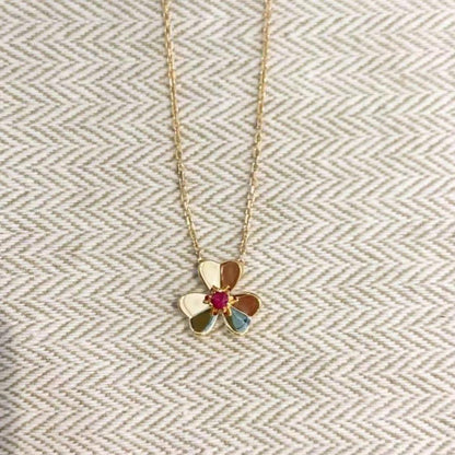 ¡®Lume Jewels¡¯FRIVOLE GOLD FLOWER NECKLACE