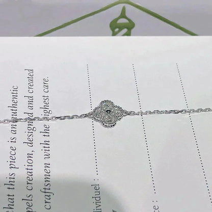 ¡®Lume Jewels¡¯CLOVER  SINGLE FLOWER BRACELET SILVER