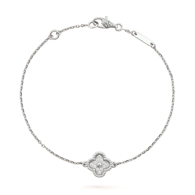 ¡®Lume Jewels¡¯CLOVER  SINGLE FLOWER BRACELET SILVER