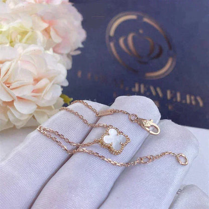 ¡®Lume Jewels¡¯CLOVER WHITE MOP SINGLE FLOWER BRACELET