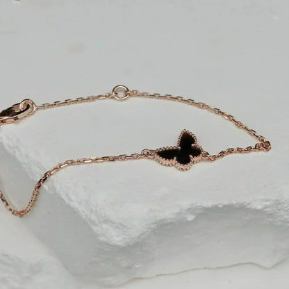 ¡®Lume Jewels¡¯BUTTERFLY ONYX  BUTTERFLY BRACELET