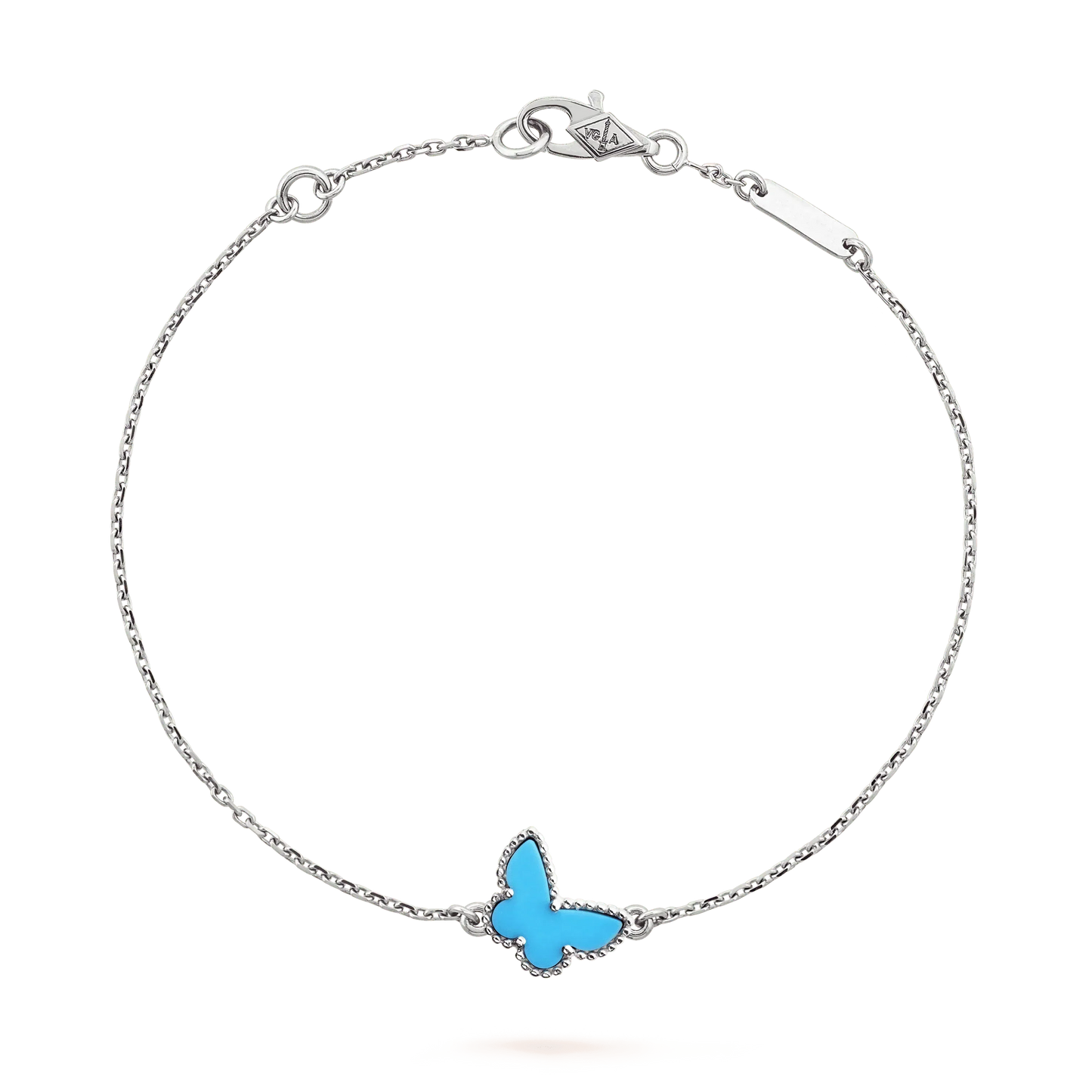 ¡®Lume Jewels¡¯BUTTERFLY TURQUOISE BUTTERFLY BRACELET SILVER