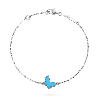 ¡®Lume Jewels¡¯BUTTERFLY TURQUOISE BUTTERFLY BRACELET SILVER