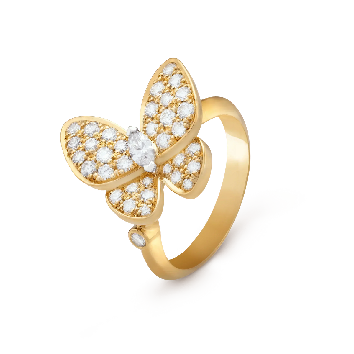 ¡®Lume Jewels¡¯BUTTERFLY DIAMOND RING