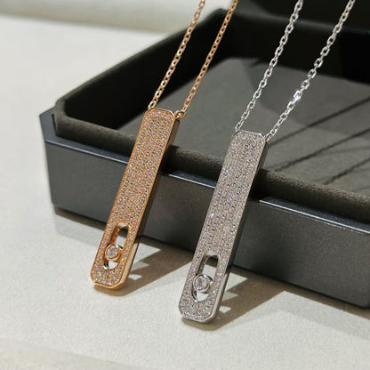 [Lume Jewels]MY FIRST DIAMOND PAVED NECKLACE