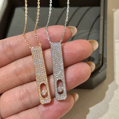 [Lume Jewels]MY FIRST DIAMOND PAVED NECKLACE