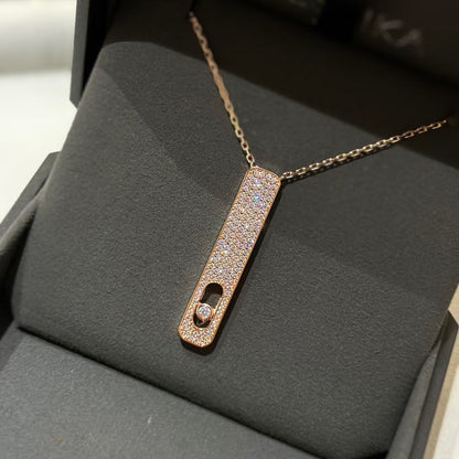 [Lume Jewels]MY FIRST DIAMOND PAVED NECKLACE
