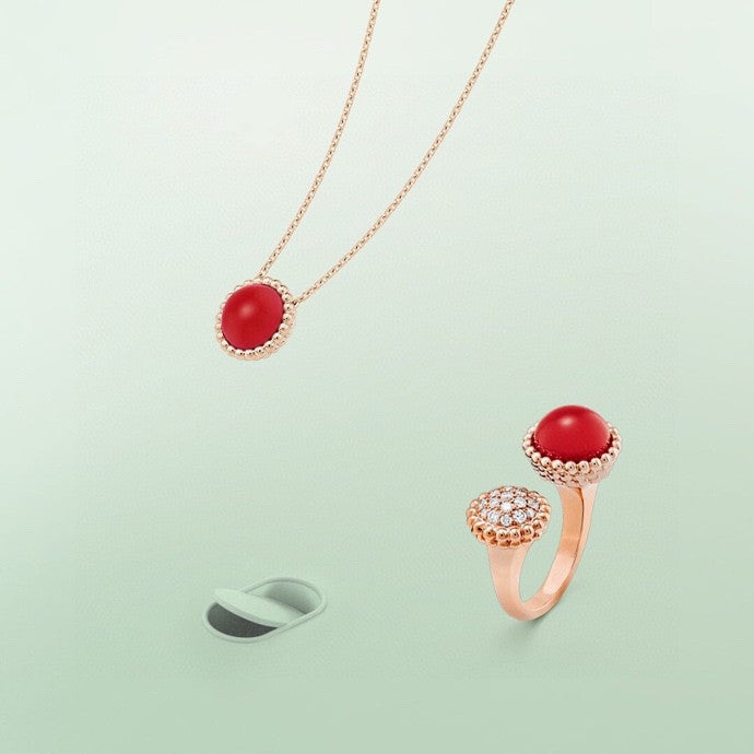 ¡®Lume Jewels¡¯PERLEE COULEURS DIAMOND ROSE GOLD BETWEEN THE FINGER RING