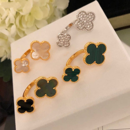 ¡®Lume Jewels¡¯CLOVER BETWEEN THE FINGER RING