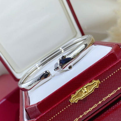 ¡®Lume Jewels¡¯PANTHERE SILVER OPEN BRACELET