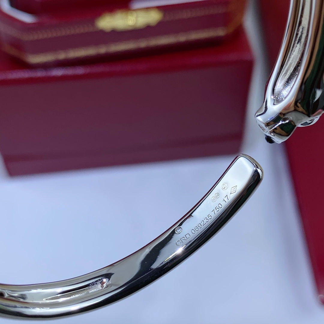 ¡®Lume Jewels¡¯PANTHERE SILVER OPEN BRACELET