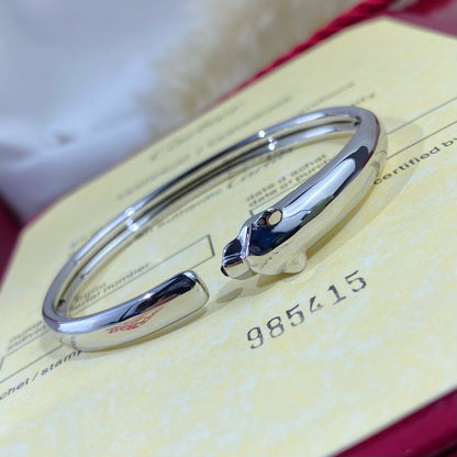 ¡®Lume Jewels¡¯PANTHERE SILVER OPEN BRACELET