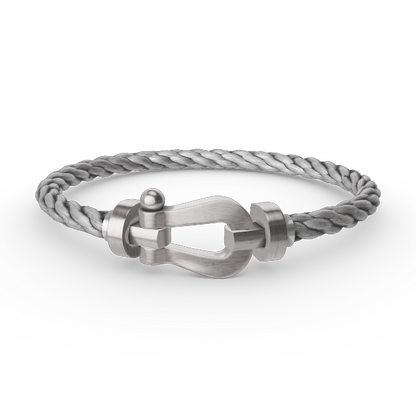 ¡®Lume Jewels¡¯FORCE LARGE HORSESHOE NO DIAMOND BRACELET SILVER