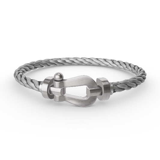 ¡®Lume Jewels¡¯FORCE LARGE HORSESHOE NO DIAMOND BRACELET SILVER