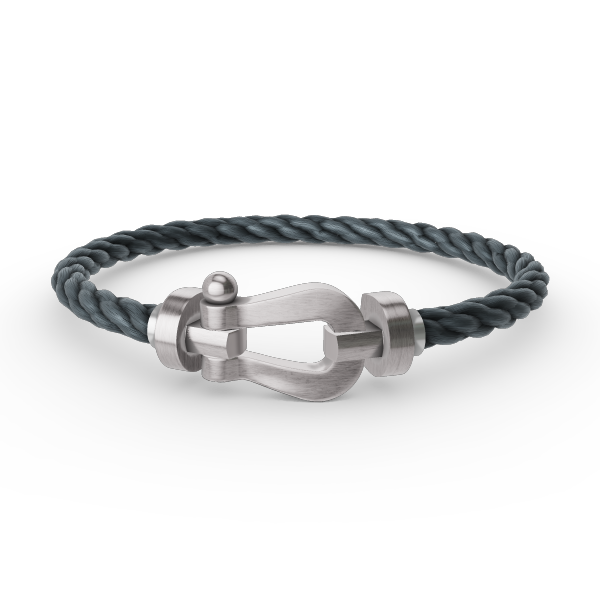 ¡®Lume Jewels¡¯FORCE LARGE HORSESHOE NO DIAMOND BRACELET SILVER