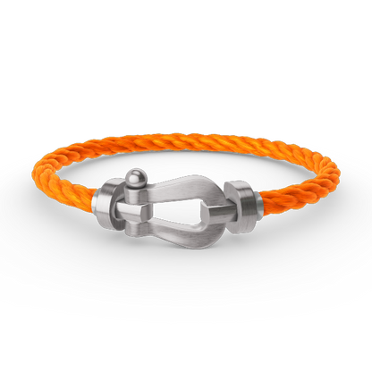 ¡®Lume Jewels¡¯FORCE LARGE HORSESHOE NO DIAMOND BRACELET SILVER
