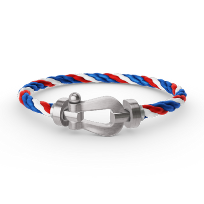 ¡®Lume Jewels¡¯FORCE LARGE HORSESHOE NO DIAMOND BRACELET SILVER
