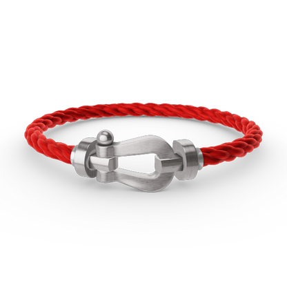 ¡®Lume Jewels¡¯FORCE LARGE HORSESHOE NO DIAMOND BRACELET SILVER
