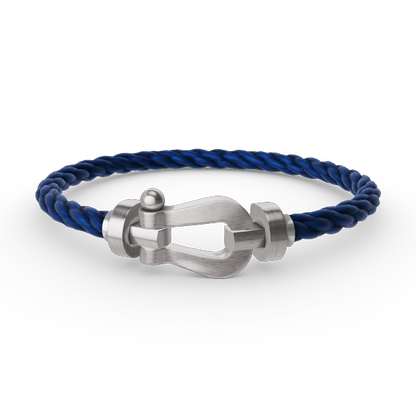 ¡®Lume Jewels¡¯FORCE LARGE HORSESHOE NO DIAMOND BRACELET SILVER