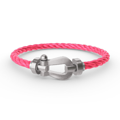 ¡®Lume Jewels¡¯FORCE LARGE HORSESHOE NO DIAMOND BRACELET SILVER