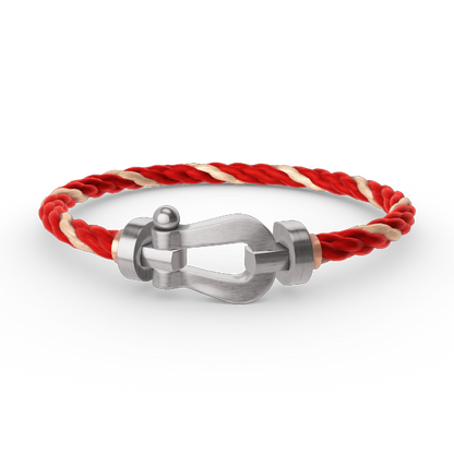 ¡®Lume Jewels¡¯FORCE LARGE HORSESHOE NO DIAMOND BRACELET SILVER