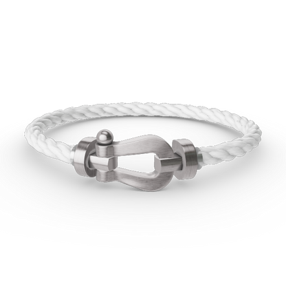 ¡®Lume Jewels¡¯FORCE LARGE HORSESHOE NO DIAMOND BRACELET SILVER