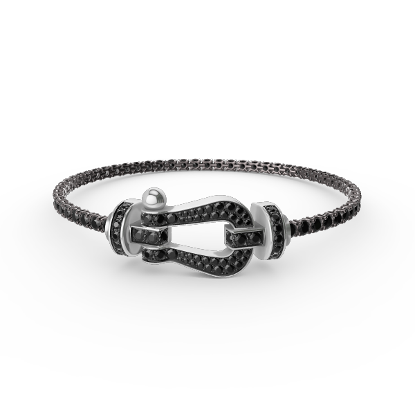 ¡®Lume Jewels¡¯FORCE  LARGE HORSESHOE FULL DIAMOND TENNIS BRACELET
